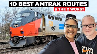 Top 10 Amtrak Routes And The 2 Worst [upl. by Letsirhc392]