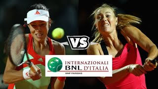 Sharapova vs Ivanovic ● 2012 Rome R3 Highlights [upl. by Nicola492]