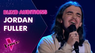 The Blind Auditions Jordan Fuller sings Falling by Harry Styles [upl. by Kcyred]