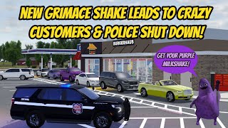 Greenville Wisc Roblox l Mc Donalds Grimace Shake Drive Thru Update Roleplay [upl. by Cleon]