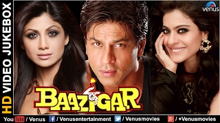 Baazigar  HD Songs  Shahrukh Khan  Kajol  Shilpa Shetty  VIDEO JUKEBOX [upl. by Castle]