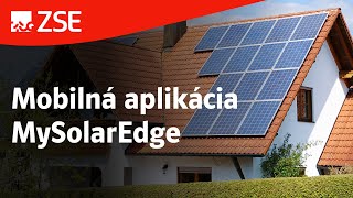 Mobilná aplikácia MySolarEdge [upl. by Runck]