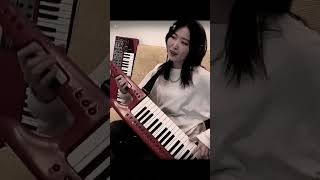 Keytar Performance by rinakfromjp  Virtual Guitar by MusicLab RealStrat rinakohmoto [upl. by Kenwee]