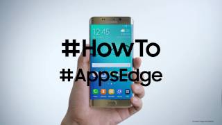 Samsung Galaxy S6 edge Apps Edge HowToVideo [upl. by Asirb515]