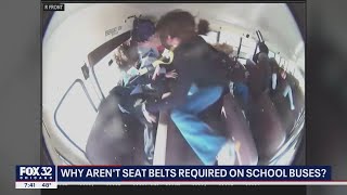 Why arent seat belts required on school buses [upl. by Gabriello409]