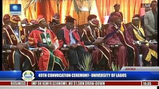 University Of Lagos 49th Convocation Ceremony Pt 1 [upl. by Alleunam]