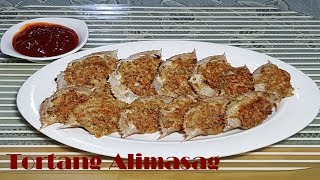 How to cook Crab Meat Omelet Recipe  Tortang Alimasag Recipe [upl. by Tali]