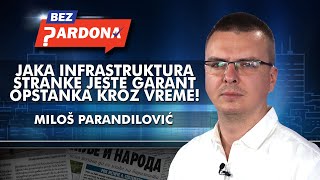 Miloš Parandilović  Jaka infrastruktura stranke jeste garant opstanka kroz vreme [upl. by Fokos890]