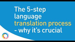 The 5step translation process  its best practice for a reason [upl. by Artied354]