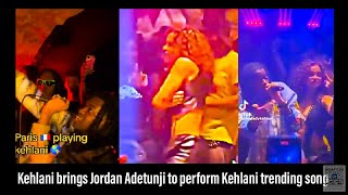 Jordan Adetunji Kehlani live performance with Kehlani [upl. by Euqnom]