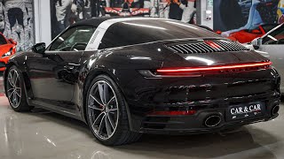 2023 Porsche 911 Targa 4S 450hp  Startup Interior and Exterior Details [upl. by Daven664]