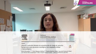 Entrevistas Revista Farmacia Hospitalaria Estratificación en Oncohematología Volumen 48 Número 3 [upl. by Aube914]