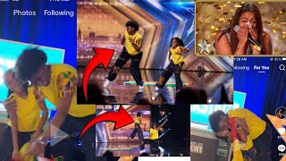 Afronita amp Abigail Captivate Britains Got Talent with Energetic Azonto Dance 2024 [upl. by Kolivas829]