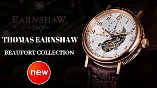 4K THOMAS EARNSHAW BEAUFORT MENS WATCH REVIEW [upl. by Adnamahs460]