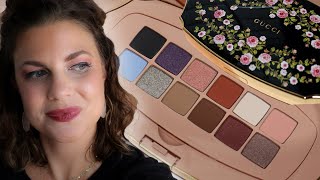 Quick amp Easy Makeup Tutorial with Floral Vintage Palette  ft askwhitney [upl. by Anahsal885]