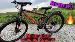 Cradiac Squad MTB Bike 21 Speed Review in 2023  Better than Xplorer [upl. by Atsirk]