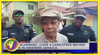 Lottery Scamming Guns amp Gangsters behind Murders in Western Jamaica  TVJ News [upl. by Anaujal]