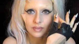 Lady Gaga Born This Way Face Spikes Makeup Tutorial Applause MTV VMA Awards 2013 Performance [upl. by Backler602]