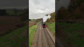 Tanker train at GCR heritage greatcentral [upl. by Darach950]