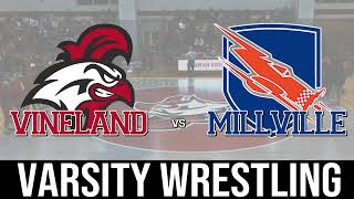 Vineland Varsity Wrestling vs Millville  January 26th 2023 [upl. by Runstadler372]