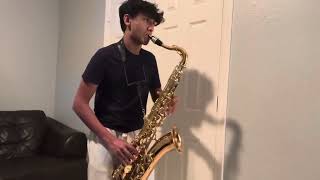 TMEA AllState Etude 3  Ferling 40 Tenor Saxophone [upl. by Ecertak]