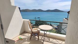 Seafront one bedroom apartment Elounda [upl. by Harday733]