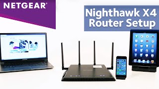 How To Setup NETGEAR Nighthawk X4 AC2350 Wireless Router  R7500 [upl. by Gerhan]