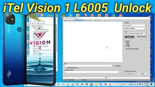 iTel Vision 1 L6005 Screen And Frp Unlock By Umt [upl. by Jari]