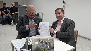 PUNKTum Schleef Arbeitskreis übergibt Vermögen an die Stadt Sangerhausen [upl. by Atilahs]