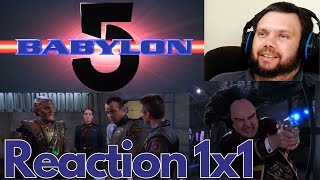 Babylon 5 quotMidnight on the Firing Linequot 1x1 REACTION [upl. by Zaraf]