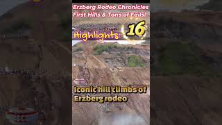 Erzberg Rodeo  First Hills amp Tons of Fails  16 [upl. by Ellecrad]