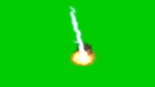 Lightning Bolt Spell Effect Green Screen video HD [upl. by Gibbs165]