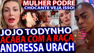 JOJO TODYNHO ACABA COM A RAÇA DE ANDRESSA URACH MULHER PODRE MISERICORDIA VEJA ISSO [upl. by Hall]