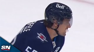 Jets Mark Scheifele Wires Home Wild BuzzerBeater Off The Draw [upl. by Pitts868]