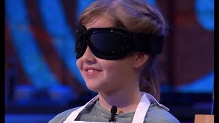 Uczestnicy musieli się wykazać wyczuciem smaku w teście „na ślepo” MasterChef Junior [upl. by Yeslah706]