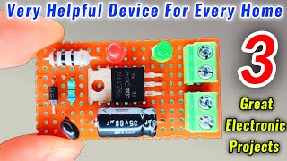 3 simple electronics projects for beginners [upl. by Berey]