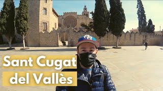 Sant Cugat del Vallès Best place to live outside of Barcelona  Day Trip from Barcelona Spain [upl. by Thordia]