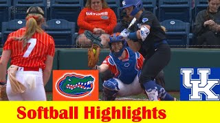 23 Kentucky vs 10 Florida Softball Game 1 Highlights March 22 2024 [upl. by Eliam]