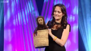 Nina Conti monkey act at Edinburgh Comedy Live [upl. by Atinev]