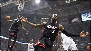 LeBron James Top 10 Alley Oop Dunks from Wade [upl. by Raama]