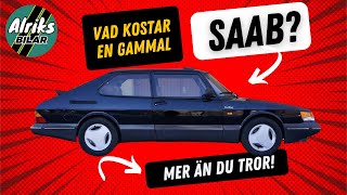 Vad kostar en gammal Saab Mer än du tror [upl. by Ahcatan]