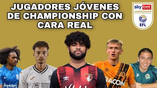 JÓVENES PROMESA de CHAMPIONSHIP en FIFA 22 con CARA REAL para MODO CARRERA [upl. by Cadal]