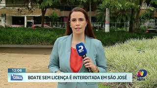 Boate é alvo de interdição com centenas de participantes em São José [upl. by Gass561]