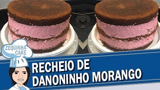 Recheio Danoninho para Bolos passo a passo [upl. by Gnilyam]