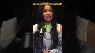 Cardi B GLITCHES During The Interview😳 [upl. by Kcirdled985]