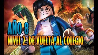 AÑO 8  NIVEL 2  DE VUELTA AL COLEGIO  LEGO HARRY POTTER 57  COLECCIONABLES [upl. by Melquist]