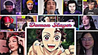 Demon Slayer Kimetsu No Yaiba Season 4 Opening Reaction Mashup [upl. by Yelsnit680]