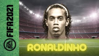 RONALDINHO  SKILLS COMPILATION FIFA 21 [upl. by Ordisy]