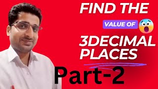 quotDecimal Places Explainedquot🔥How to Calculate 3 decimal PlacesStep by step Guide Say good🖐️ to fear [upl. by Lesh]