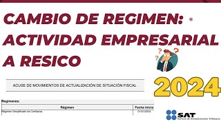 Declaración Anual RESICO 2024 Simulador  Régimen Simplificado de Confianza [upl. by Houlberg920]